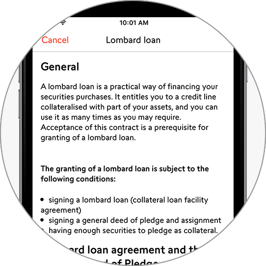 Lombard Loan, the Flexible Financing Swissquote
